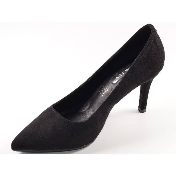 16402 D'Angela Zapato Comprar Zapato salón textil, forro sintético con planta en piel. Piso de caucho y tacón de 8cm. de altura.