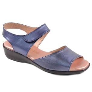 500 Miba Sandalia Confort Sandalia piel y forro piel, cierre pulsera con velcro , para un ajuste perfecto. Plantilla piel confor