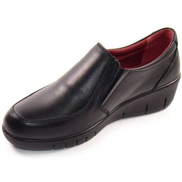 17140 Laura Azaña Zapato Confort Comprar Zapato de piel. Forro plantilla textil anti bacterias. Elásticos en ambos lados para un