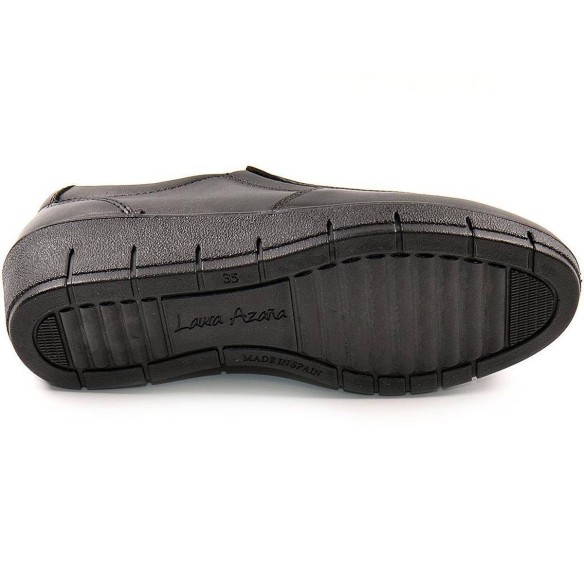 17140 Laura Azaña Zapato Confort Comprar Zapato de piel. Forro plantilla textil anti bacterias. Elásticos en ambos lados para un