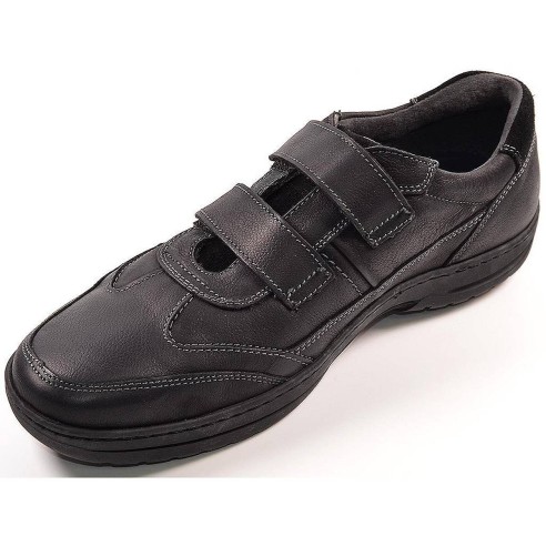 5784 Nuper Zapato Comprar Zapato sport de piel. Forro en textil y plantilla extraible mermory. Cierre con doble velcro. Piso de 