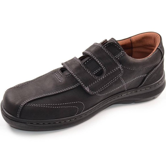 24804-29 Luisetti Zapato Comprar Zapato mocasín piel nobuck, forro y plantilla extraíble textil acolchado. Doble velcro. Para pi