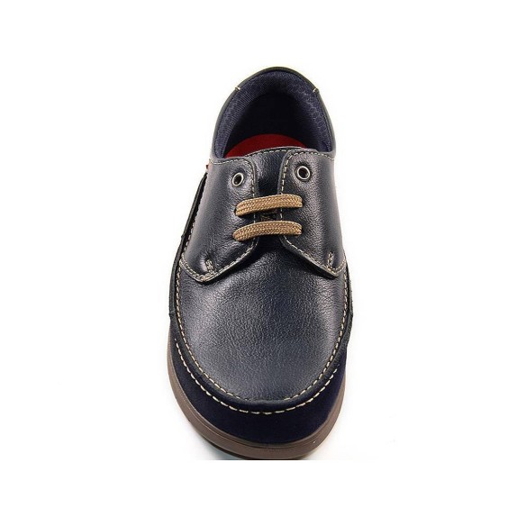 27901 Luisetti Zapato Comprar Zapato Mocasín de piel, forro textil y plantilla acolchada textil extraíble. Cordones ajustables. 