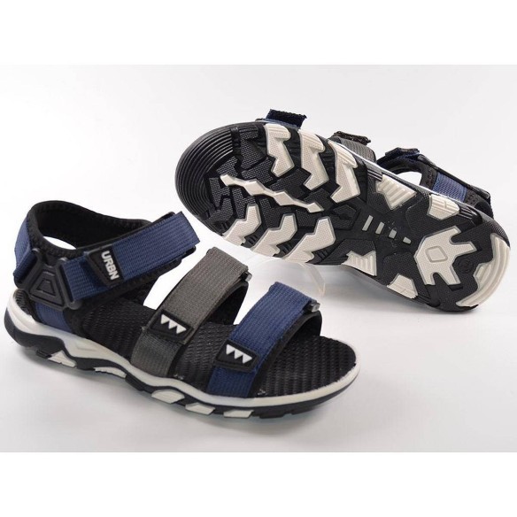 1945 Crecendo Sandalia Sandalia textil, interior forrado en tejido. Cierre de triple velcro, para un ajuste perfecto. Piso de go