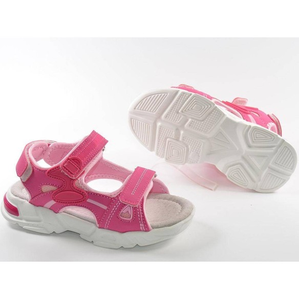 1925 Crecendo Sandalia Sandalia sintético. Forro textil. Triple velcro ajustables. Plantilla de piel acolchada para un máximo co