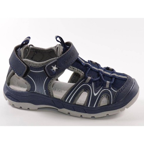 1942 Crecendo Sandalia Sandalia sintética y textil. Forro textil y plantilla acolchada de piel. Cierre con velcro. Puntera de go