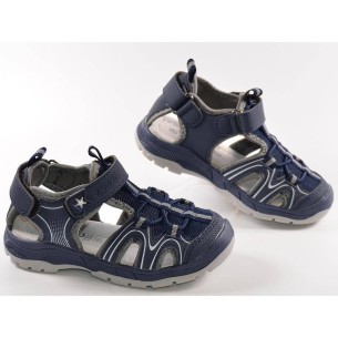 1942 Crecendo Sandalia Sandalia sintética y textil. Forro textil y plantilla acolchada de piel. Cierre con velcro. Puntera de go 2