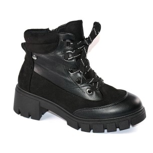 20102 D'Angela Botín Comprar Botín militar sintético y textil. Cierre en cordones y cremallera. Forro y plantilla en textil acol