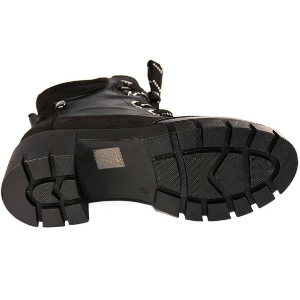 20102 D'Angela Botín Comprar Botín militar sintético y textil. Cierre en cordones y cremallera. Forro y plantilla en textil acol