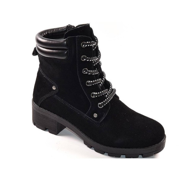 K01206 Kelara Botín Comprar Botín en piel serraje, forro interior textil y cierre en cordones y cremallera interior. Piso de cau