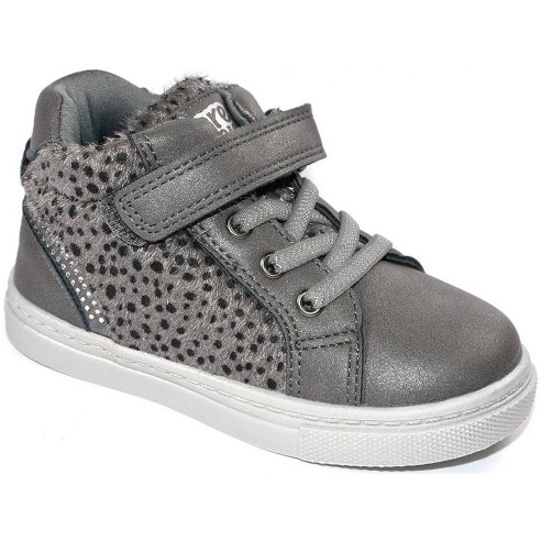 1800 Crecendo Botín Botín sintético y textil. Forro y plantilla textil acolchado. Cremallera interior, cordones y velcro. Suela 