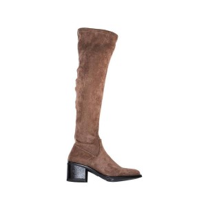 13034 D'Angela Bota Comprar Bota alta de antelina con licra, cierre con cremallera interior para un calze perfecto. Piso con tac 2
