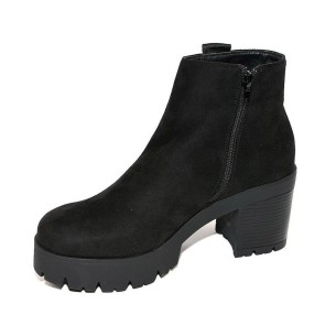 16302 D'angela Botín Comprar Botín de antelina, banda lateral de raso y forro textil. Cremallera interior. Piso de caucho con pl 2