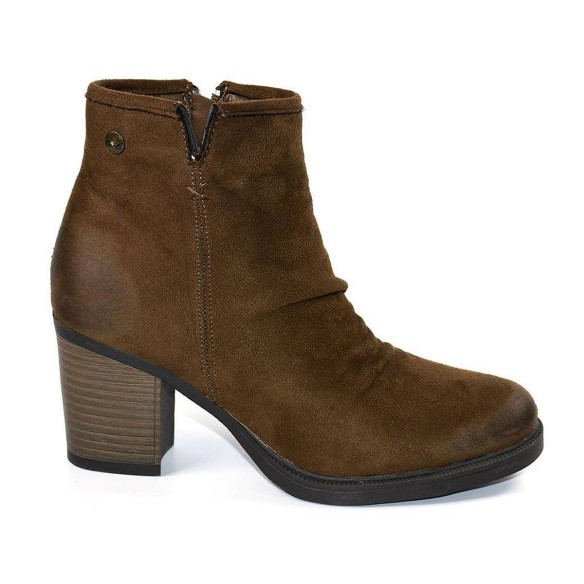 9227 Isteria Botín Comprar Botín de ante sintético. Forro textil acolchado y cierre con cremallera interior. Piso de goma antide