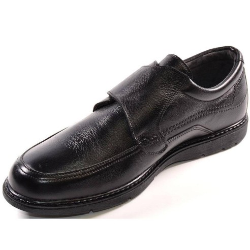 3933 Baerchi Zapato Zapato de piel, forro textil y plantilla en piel acolchada. Cierre en velcro ajustable. Piso de goma antides