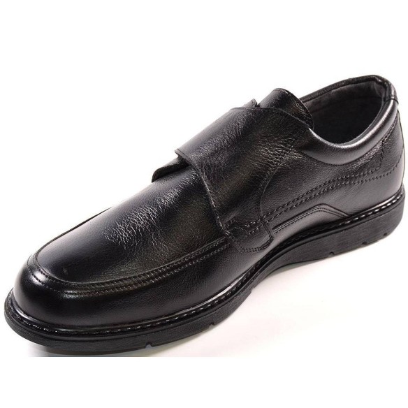 3933 Baerchi Zapato Zapato de piel, forro textil y plantilla en piel acolchada. Cierre en velcro ajustable. Piso de goma antides