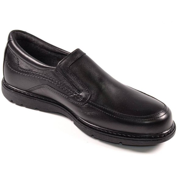 3932 Baerchi Zapato Zapato piel, forro textil y plantilla en piel acolchado. Con elásticos laterales. Piso de goma antideslizant