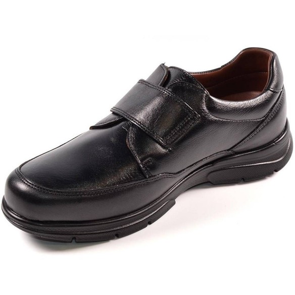 1252 Ancho Especial Baerchi Zapato Zapato piel, forro interior acolchado y plantilla confort extraíble. Cierre con velcro para u