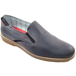 5521 Nuper Zapato Mocasín Comprar Zapato en piel cepillada, con elásticos laterales. Forrado interior textil y plantilla confort