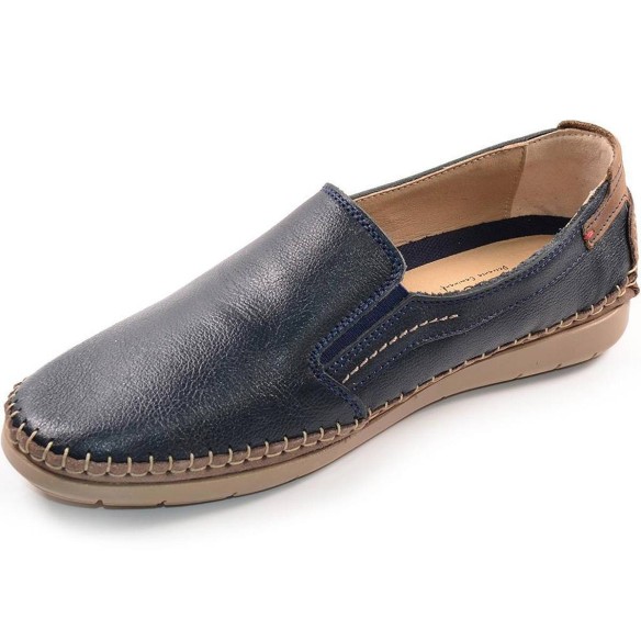 29500 Luisetti Zapato Mocasín Comprar Zapato Mocasín de piel, plantilla acolchada textil extraible. Cierre con elásticos en ambo