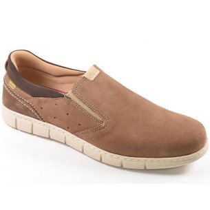 5371 Baerchi Zapato Mocasín Comprar Zapato mocasín piel nobuck. forro y plantilla textil acolchado. Elásticos laterales. Piso de 2