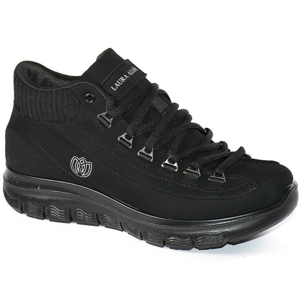 24805 Laura Azaña Botín Comprar Botín sintético con textiles ecológicos. Forro y collarín acolchados. Plantilla extraible Memory