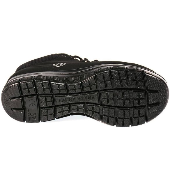 24805 Laura Azaña Botín Comprar Botín sintético con textiles ecológicos. Forro y collarín acolchados. Plantilla extraible Memory