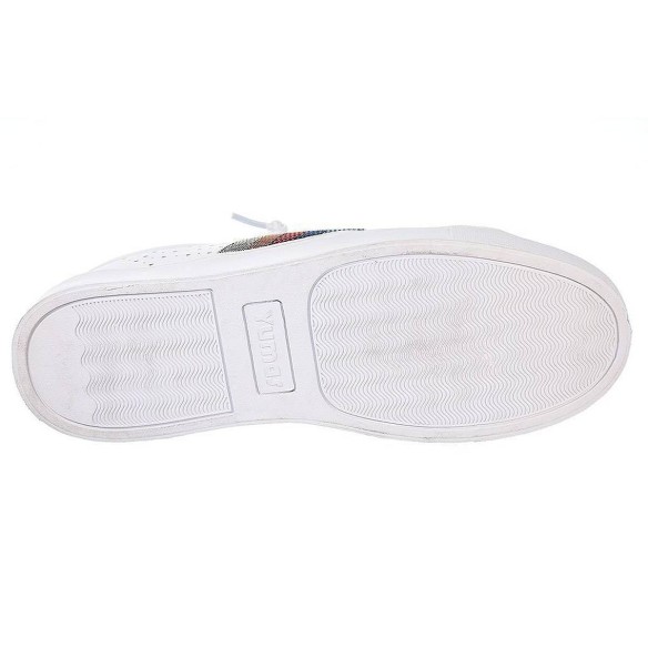 Coliseo Sneakers Yumas Zapato Sneaker en piel y serraje perforado en ambos laterales, cierre en cordones elásticos, forro textil