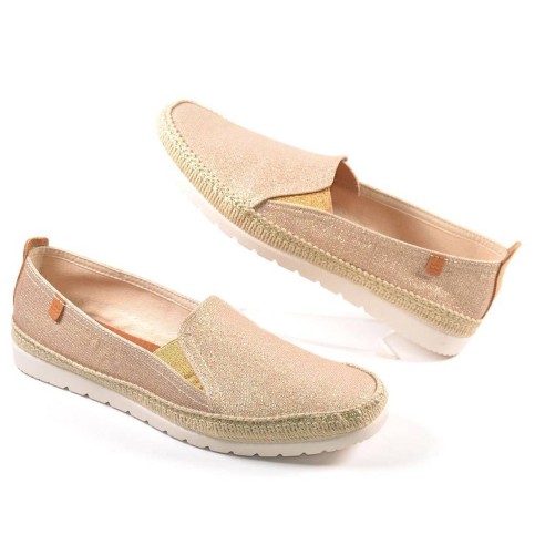 635 Mediterránea Alpargata Zapatilla Alpargata lona con elásticos laterales y forro textil. Plantilla acolchada extraíble. Vira 