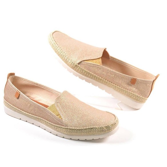 635 Mediterránea Alpargata Zapatilla Alpargata lona con elásticos laterales y forro textil. Plantilla acolchada extraíble. Vira 