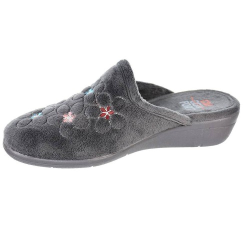 10112 Cmconfort Zapatilla Casa Comprar Zapatilla destalonada, fabricada en textil muy suave y plantilla acolchada. Piso de cuña 
