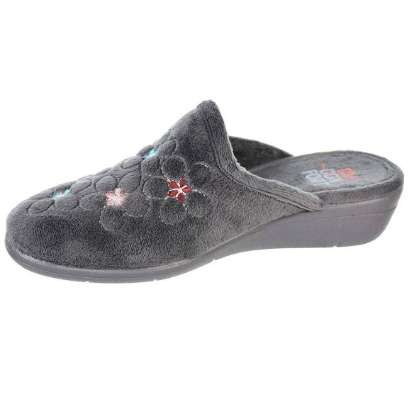 10112 Cmconfort Zapatilla Casa Comprar Zapatilla destalonada, fabricada en textil muy suave y plantilla acolchada. Piso de cuña 