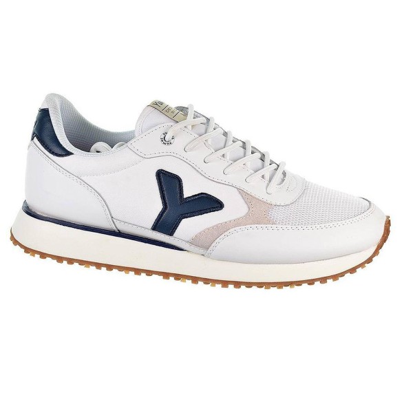 Eros Yumas Sneaker Sneaker de Nylon y piel serraje, forro textil acolchado , plantilla confort Látex y cierre en cordones. Suela