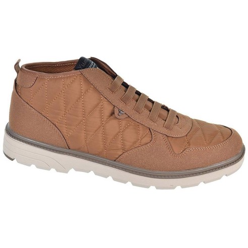 Boston Yumas Botín BOSTON YUMAS. Botín serraje sintético y nylon acolchado, plantilla confort Látex extraíble y cierre en elásti