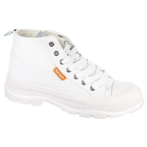 79738 Refresh Zapatilla Botín 79738 REFRESH. Zapatilla Botín de lona con cierre en cordones ajustables y plantilla textil acolch