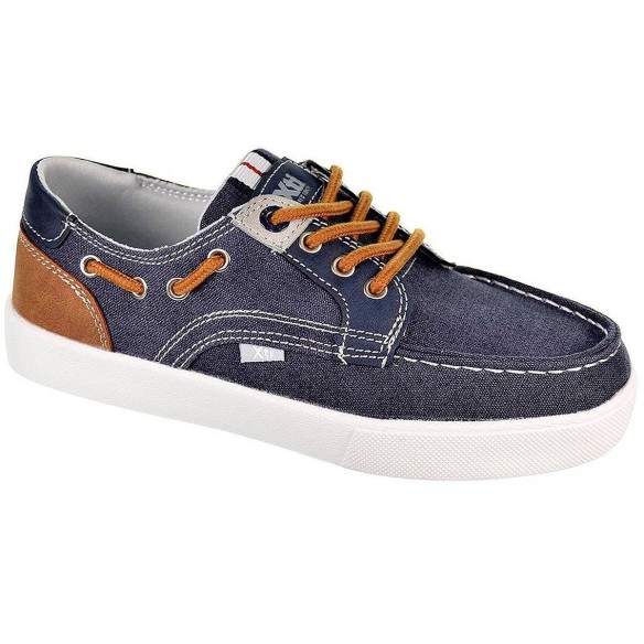 57952 Xti Kids Zapato Casual 57952 XTI KIDS. Zapato casual estilo Nautico en lona, forro interior en textil y cierre en cordones