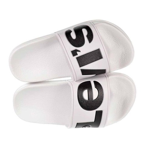 June Levi´s Zueco JUNE LEVI´S. Chancla sandalia zapatilla de playa tipo ZUECO en material sintético con grabado en pala y forro 