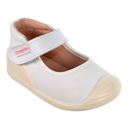40201 Conguitos Zapato 40201 CONGUITOS. Zapato en textil, forro en textil y plantilla acolchada. Cierre en velcro ajustable y pi