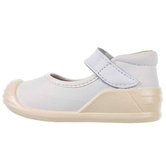 40201 Conguitos Zapato 40201 CONGUITOS. Zapato en textil, forro en textil y plantilla acolchada. Cierre en velcro ajustable y pi