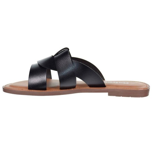 79386 Refresh Zueco 79386 REFRESH. Sandalia tipo Zueco en material sintético con tiras cruzadas. Plantilla acolchada y piso de g