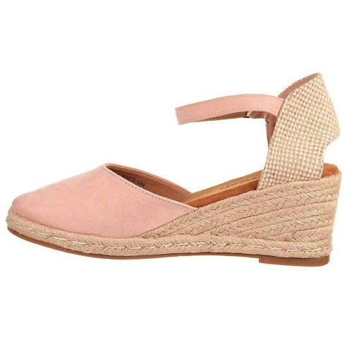 79141 Refresh Alpargata 79141 REFRESH.Zapatilla tipo  Alpargata en antelina y cierre con hebilla. Plantilla textil acolchada. Pi