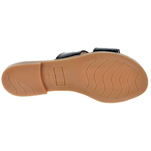 2433 Duendy Zueco 2433 Oh! My Sandals. Sandalia tipo Zueco material en piel y charol grabado. Plantilla en piel acolchada, muy c