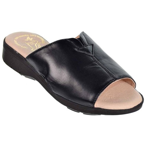 401 Miba Zueco 401 MIBA. Sandalia tipo Zueco en material de piel, forrado interior en piel y plantilla de piel confort. Empeine 