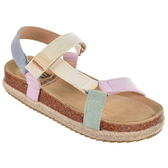 58037 Xti Kids Sandalia 58037 XTI KIDS. Sandalia fabricada en antelina. Cierre con hebilla. Planta de bio y piso plataforma, for