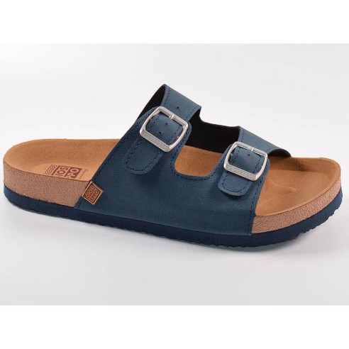 59623 Gioseppo Zueco Comprar sandalia tipo zueco sintético, pala de doble tira, con hebillas. Plantilla textil, resistente al ag