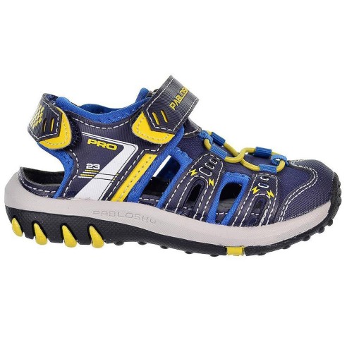 969420 Pablosky Sandalia Bio Sandalia sintética y textil. Forro textil y plantilla acolchada, máximo confort. Cierre con velcro 