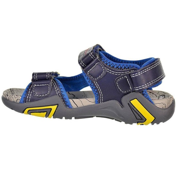 969620 Pablosky Sandalia Bio Sandalia sintética y textil. Forro textil y plantilla acolchada. Cierre con doble velcro en empeine