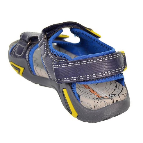 969620 Pablosky Sandalia Bio Sandalia sintética y textil. Forro textil y plantilla acolchada. Cierre con doble velcro en empeine