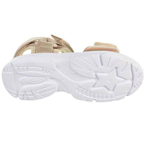 2124 Crecendo Sandalia 2124 CRECENDO. Sandalia en sintético y textil, forro textil y plantilla de piel acolchada. Cierre con vel