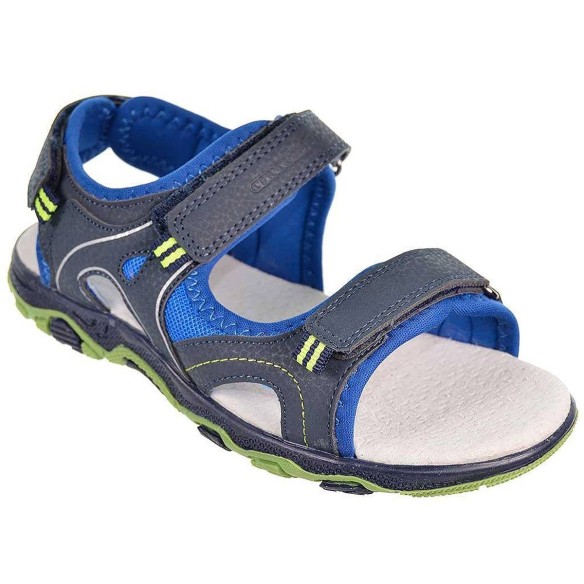 2152 Crecendo Sandalia 2152 CRECENDO. Sandalia sintética y textil. Forro textil y plantilla en piel acolchada. triple velcro. Pi